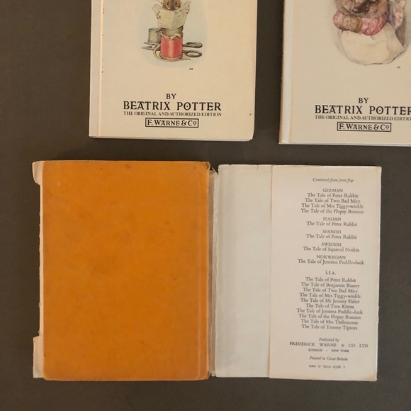 Lot of 15 Vintage Beatrix Potter “The Original Peter Rabbit” Books - Picture 7 of 16